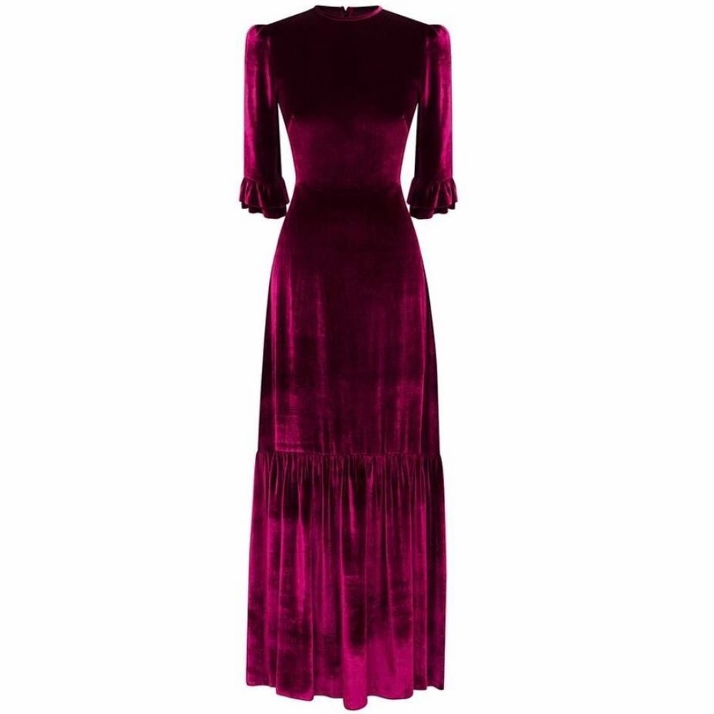 The Vampire's Wife  Ruby Velvet Festival Dress
